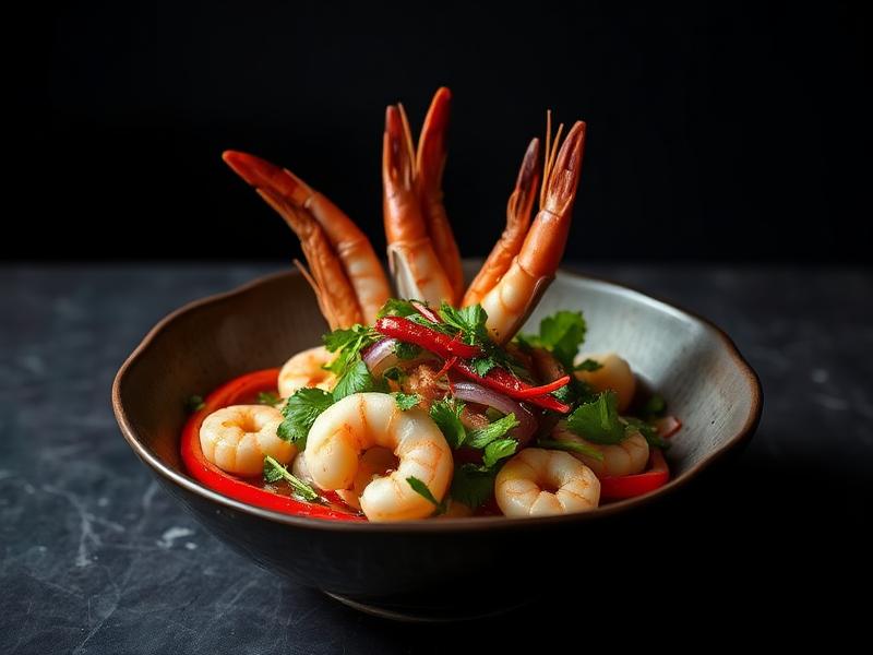 Plar Goong (Thai Prawn Salad)
